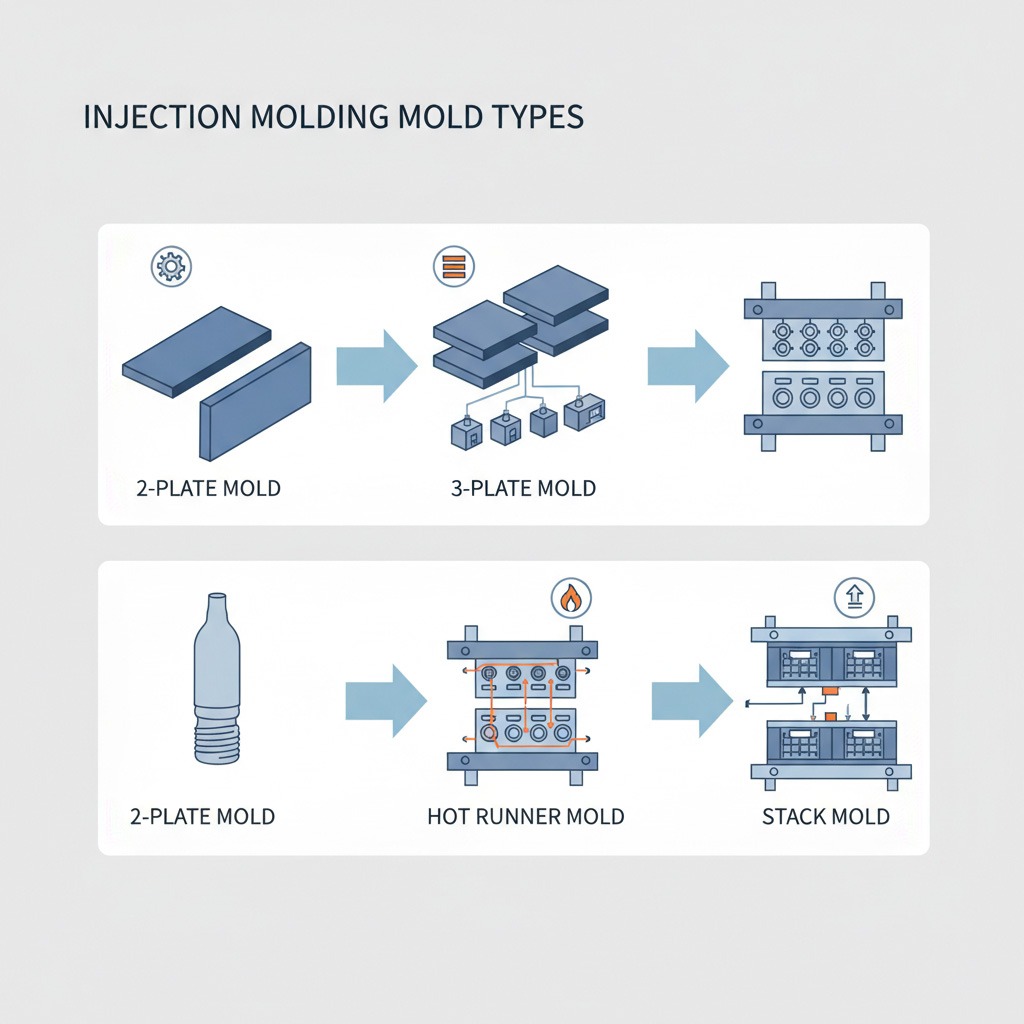 Injection Molding Mold Types